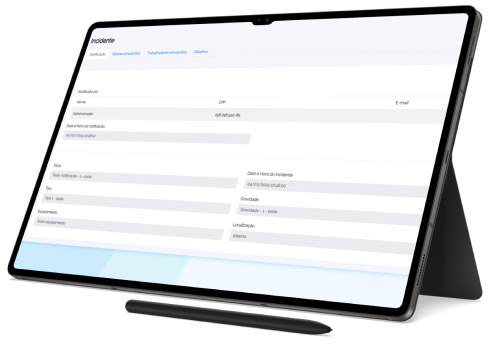 Gestão e comunicação de incidentes