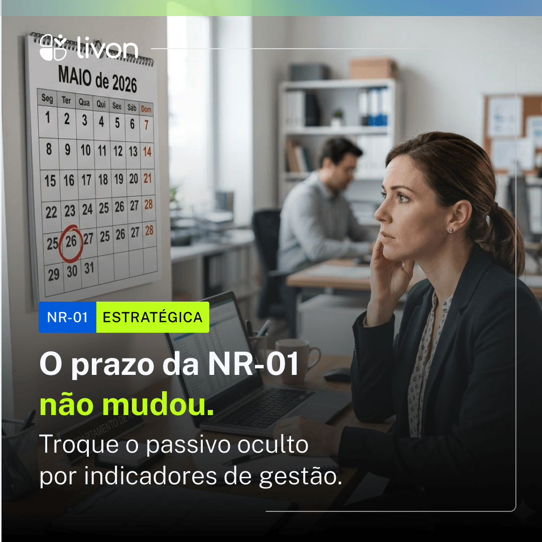 o prazo da NR-01 está acabando